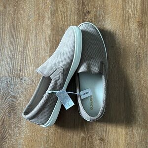 NEW Women’s Taupe Slip-on Sneakers, Old Navy, Size 10